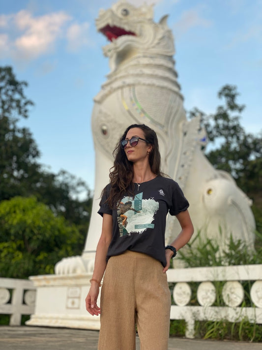 Organic T-Shirt Wave Rider Unisex
